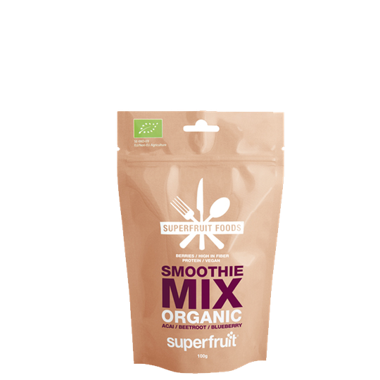Smoothie Mix - Acai, Rödbeta, Blåbär EKO, 100 g