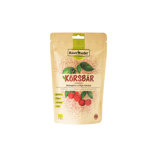 Rawpowder Ekologiska Syrliga Körsbär, 200 g