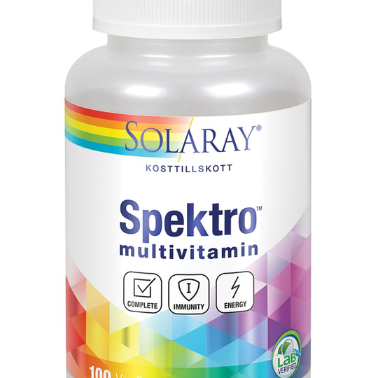 Solaray Spektro Multi-Vita-Min 100 kapslar
