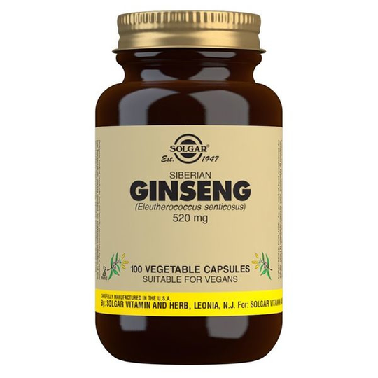 Solgar Siberian Ginseng 520 mg 100 kapslar