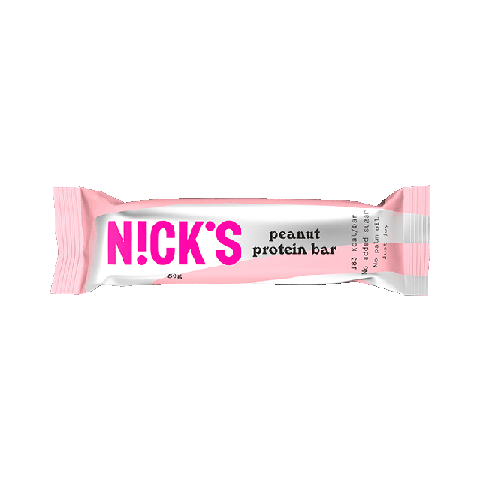 NICKS Protein Bar Peanut, 50 g