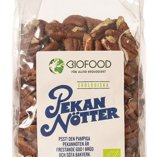 Biofood Pekannötter 400 g