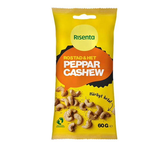 Risenta Cashewnötter Peppar