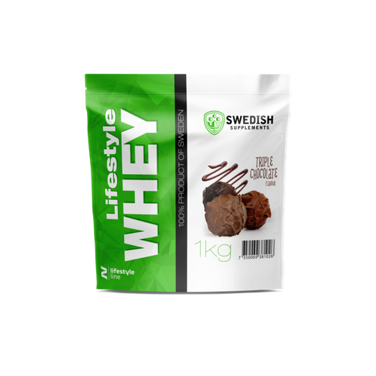 Swedish Supplements Lifestyle Whey Protein Tripple Chocolate 1 kg