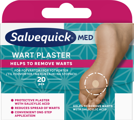 Salvequick vårtplåster 20 st