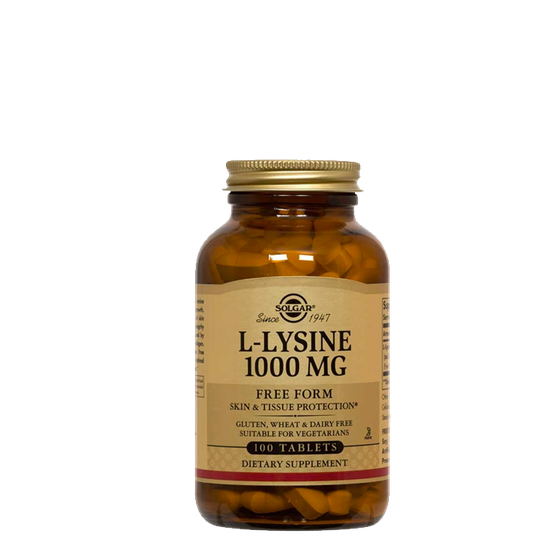 L-lysine 1000 mg, 100 tabletter