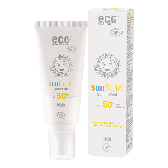Eco Cosmetics Ekologisk Solspray för barn SPF 50+, 100 ml