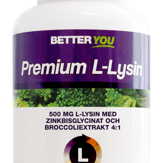 BETTER YOU Better You Premium L-Lysin 100 kapslar