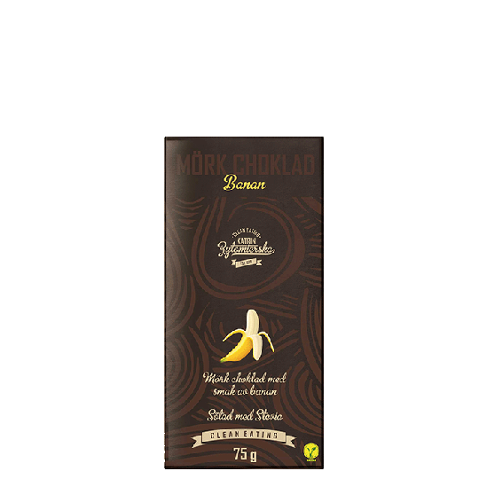 Mörkchoklad Banan, 75 g