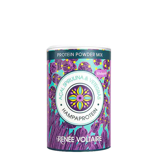 Hampaprotein Mix - Acai, Spirulina & Vetegräs, 400 g
