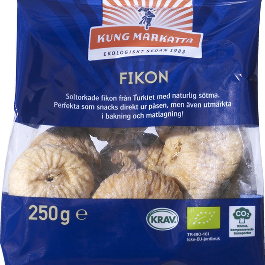 Kung Markatta Fikon KRAV 250 g