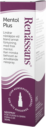 Renässans Mentol Plus nässpray 30 ml