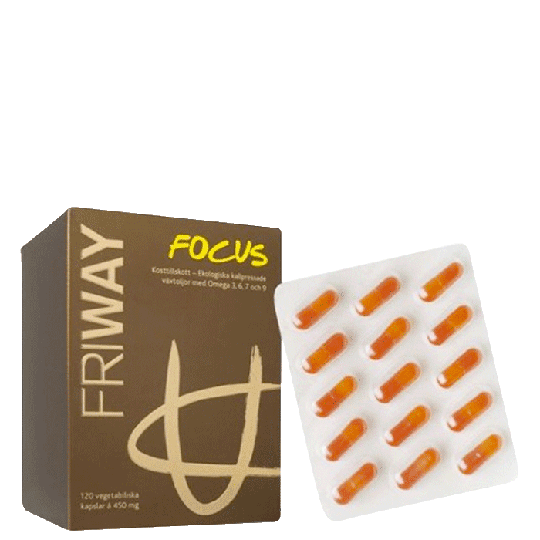 Friway Focus, 120 kapslar