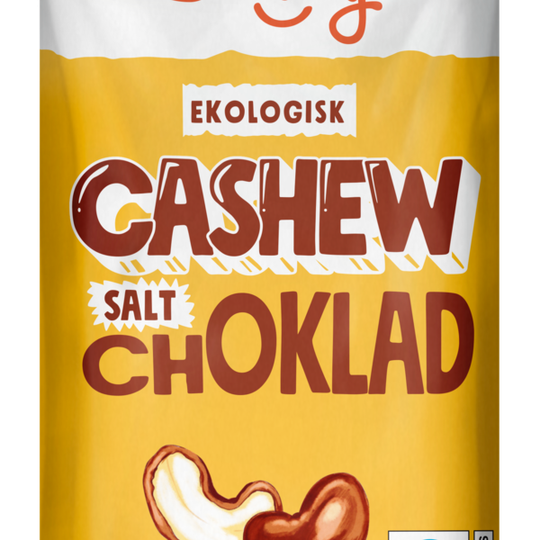 Smiling Cashew Salt Ljuschoklad 45 g