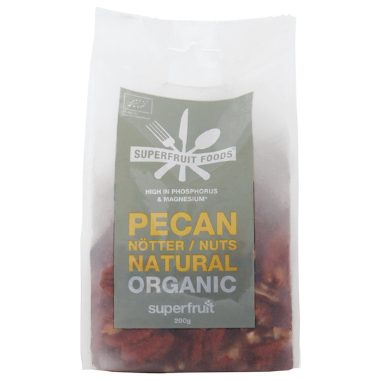 Superfruit Foods Ekologiska Pekannötter, 200 g