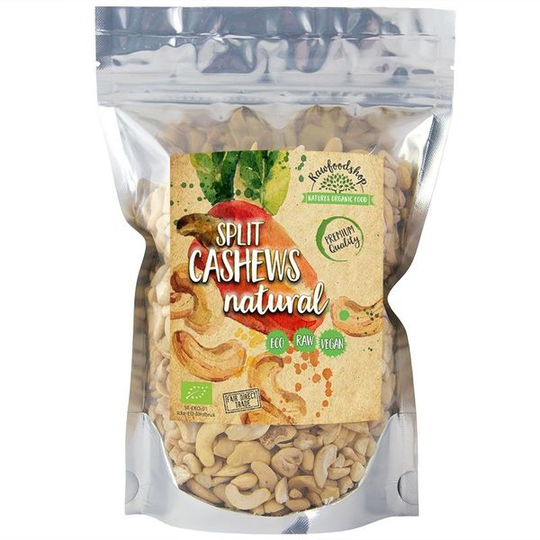 Rawfoodshop Cashewnötter Delade EKO 1 kg