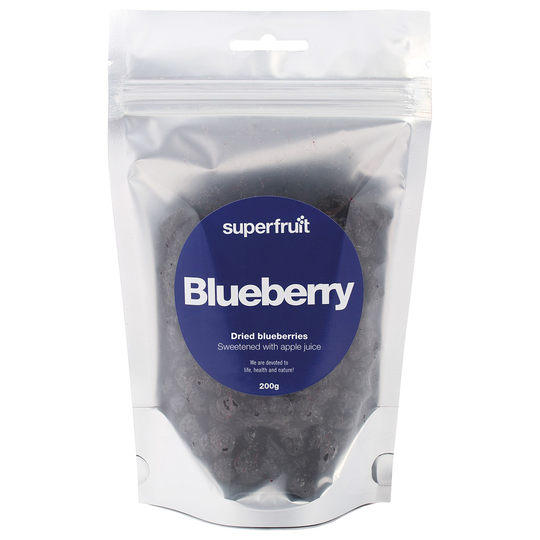 Superfruit Torkade Blåbär, 200 g
