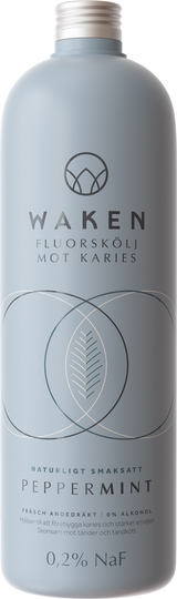 Waken Fluorskölj Peppermint 500 ml