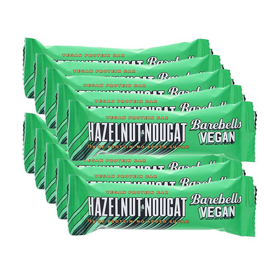 Barebells Protein Bar Hazelnut Nougat 10-pack
