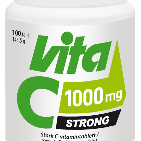 Vita-C Strong 1000 mg 100 tabletter