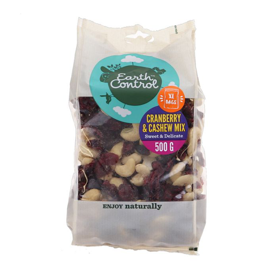 Earth Control Cashew & Tranbär Mix
