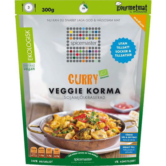 Spicemaster Curry Veggie Korma Bas Eko