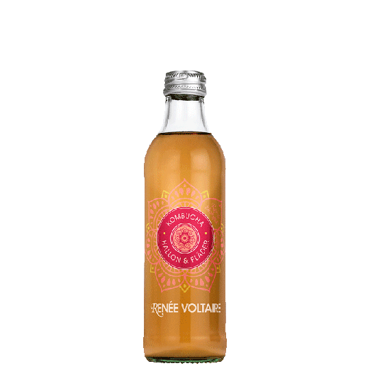 Kombucha- Hallon & Fläder, 275 ml