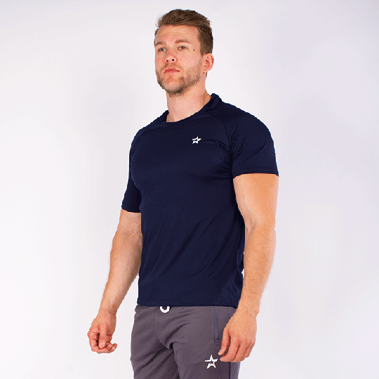 Star Tech Tee, Navy