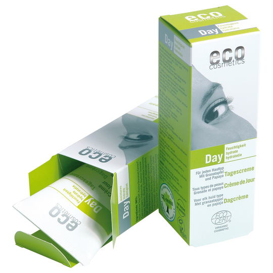 Eco Cosmetics Dagkräm Granatäpple & Papaya, 50 ml