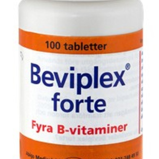 Beviplex forte, filmdragerad tablett 100 st
