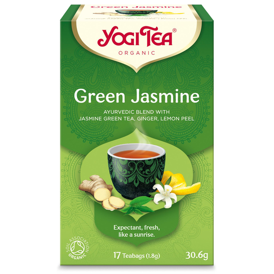 Yogi Tea Green Jasmine, 17 påsar