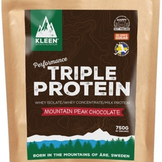 KLEEN Triple Protein Mountain Peak Chocolate 750 g