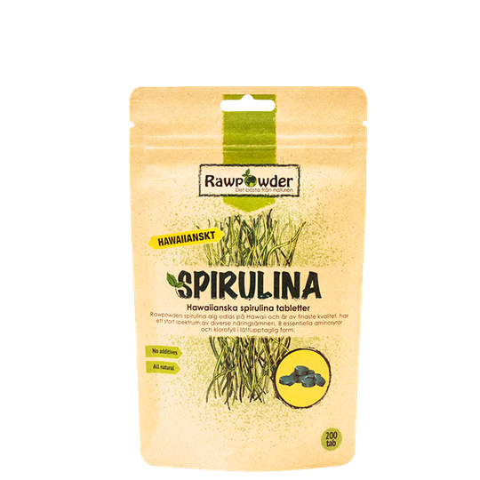 Spirulina, Hawaiianska Spirulinatabletter, 200 st