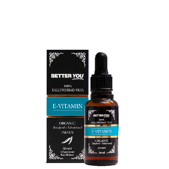E-vitaminolja EKO Kallpressad, 30 ml