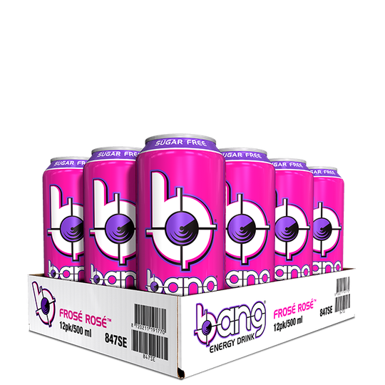 12 x BANG Energy, 50 cl, Frosé Rosé