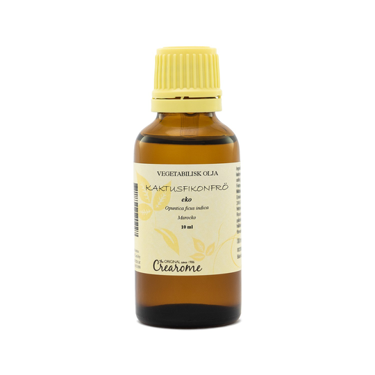 Crearome Ekologisk Kaktusfikonfröolja Kallpressad, 10 ml