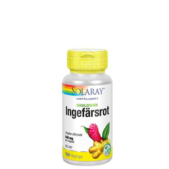 Ingefärsrot, 100 kapslar