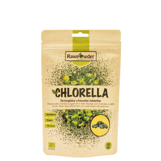Chlorella Tabletter EKO, 300 st