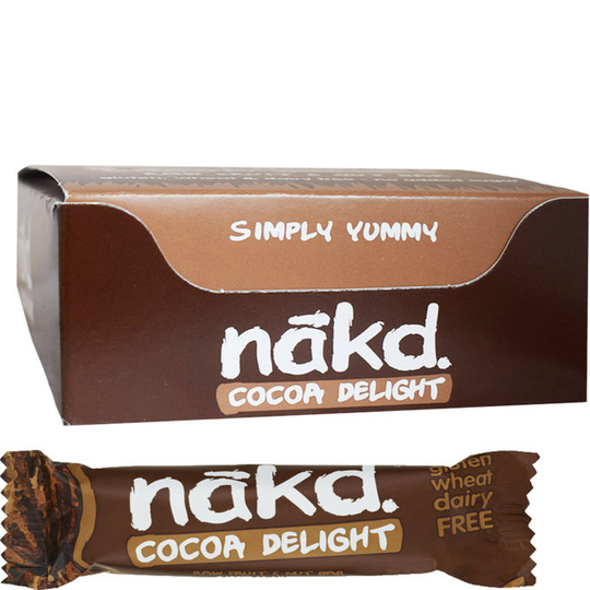 näkd Bars Cocoa Delight 18-pack
