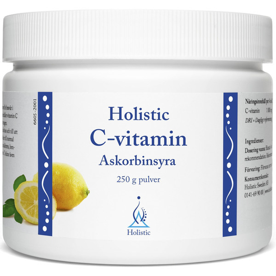 Holistic C-vitamin Askorbinsyra 250 g