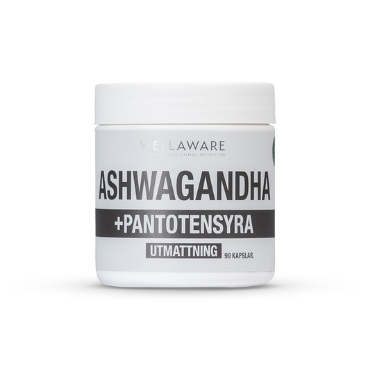 WellAware Health Ashwaganda + Pantontesyra 90 kapslar