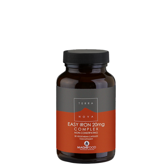 Vegan Easy Iron 20 mg Complex, 50 kaps