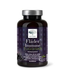 New Nordic Fläder Immune Tuggisar 60 st