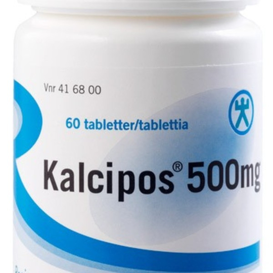 Kalcipos, filmdragerad tablett 500 mg 60 st