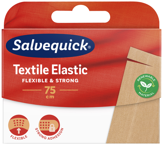 Salvequick Textil plåster 75 cm