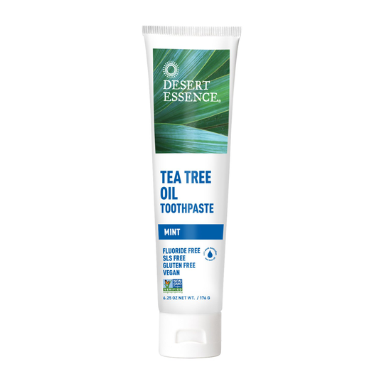 Desert Essence Tea Tree Oil Toothpaste - Mint, 176 g