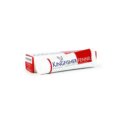 Kingfisher Naturlig Tandkräm Fänkålssmak & Fluor, 100 ml