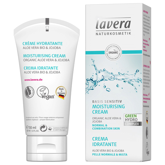 Lavera Basis Sensitiv Moisturising Cream, 50 ml