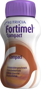 Fortimel Compact, choklad, drickfärdigt kosttillägg 4 x 125 milliliter