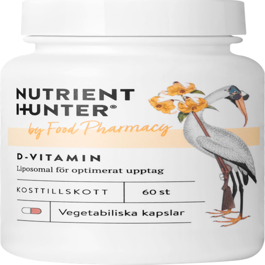 Nutrient Hunter by Food Pharmacy D-vitamin Liposomal 60 kapslar